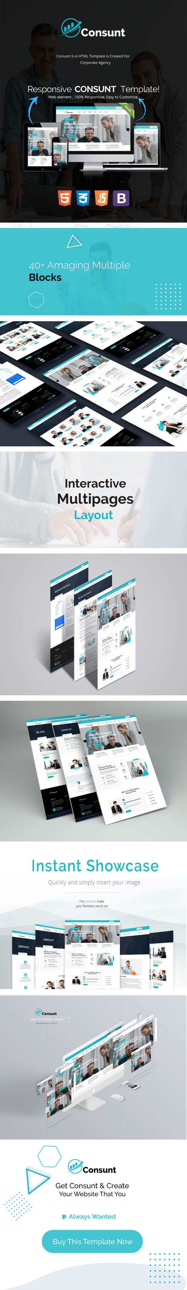 Consunt - Finance & Consulting HTML Template - 1